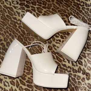 Angelic ego platform sandals